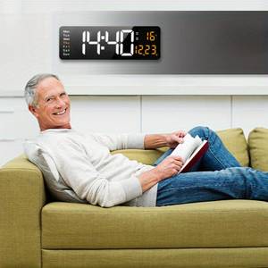🕒 Horloge LED Intelligente 🕒 ساعة LED رقمية ذكية