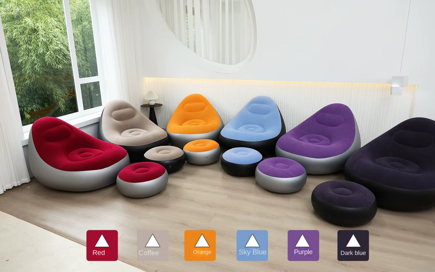 🛋️ Fauteuil Gonflable Confort Premium 🛋️ كرسي قابل للنفخ براحة فائقة