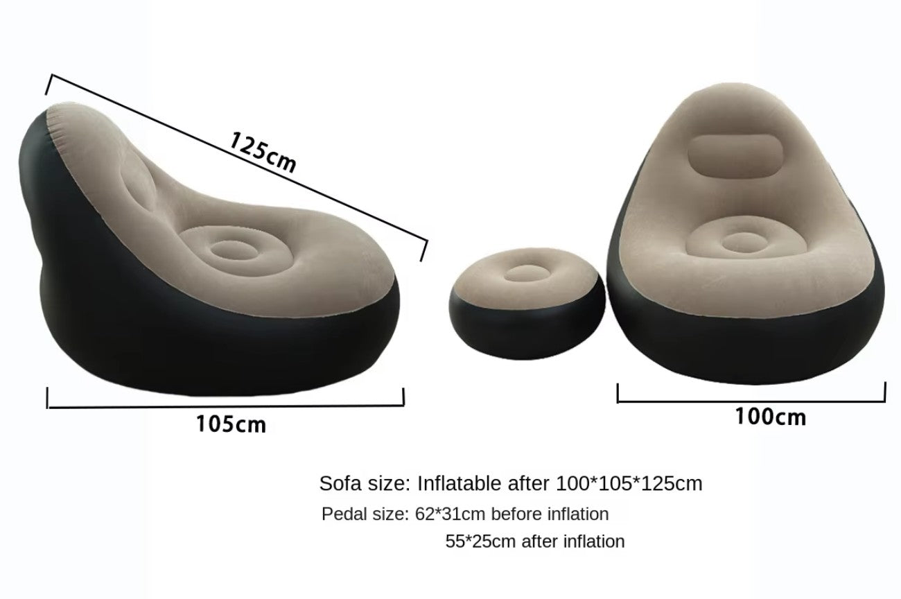 🛋️ Fauteuil Gonflable Confort Premium 🛋️ كرسي قابل للنفخ براحة فائقة