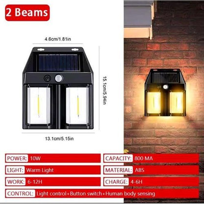 Double Lampe Solaire LED Intelligente مصباح شمسي ذكي LED