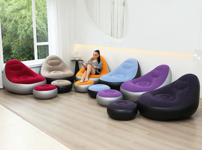 🛋️ Fauteuil Gonflable Confort Premium 🛋️ كرسي قابل للنفخ براحة فائقة