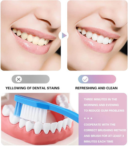 🌸 Dentifrice Blancheur Premium 🌸 معجون تبييض الأسنان الفاخر