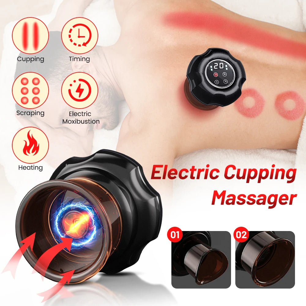 🔥 Ventouses Massage Électriques 🔥 جهاز الحجامة الكهربائية الذكي