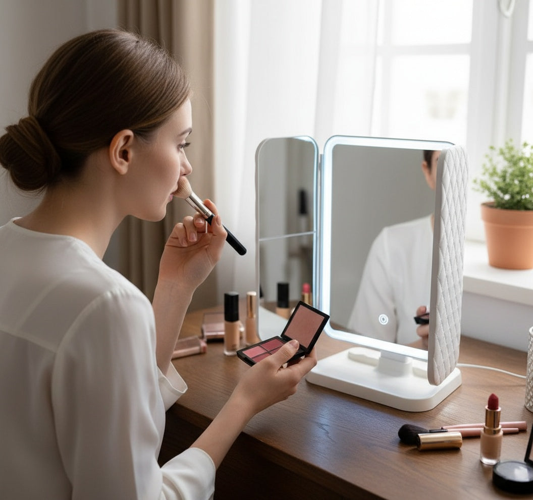 ✨ Miroir LED Maquillage ✨ مرآة مكياج بإضاءة LED