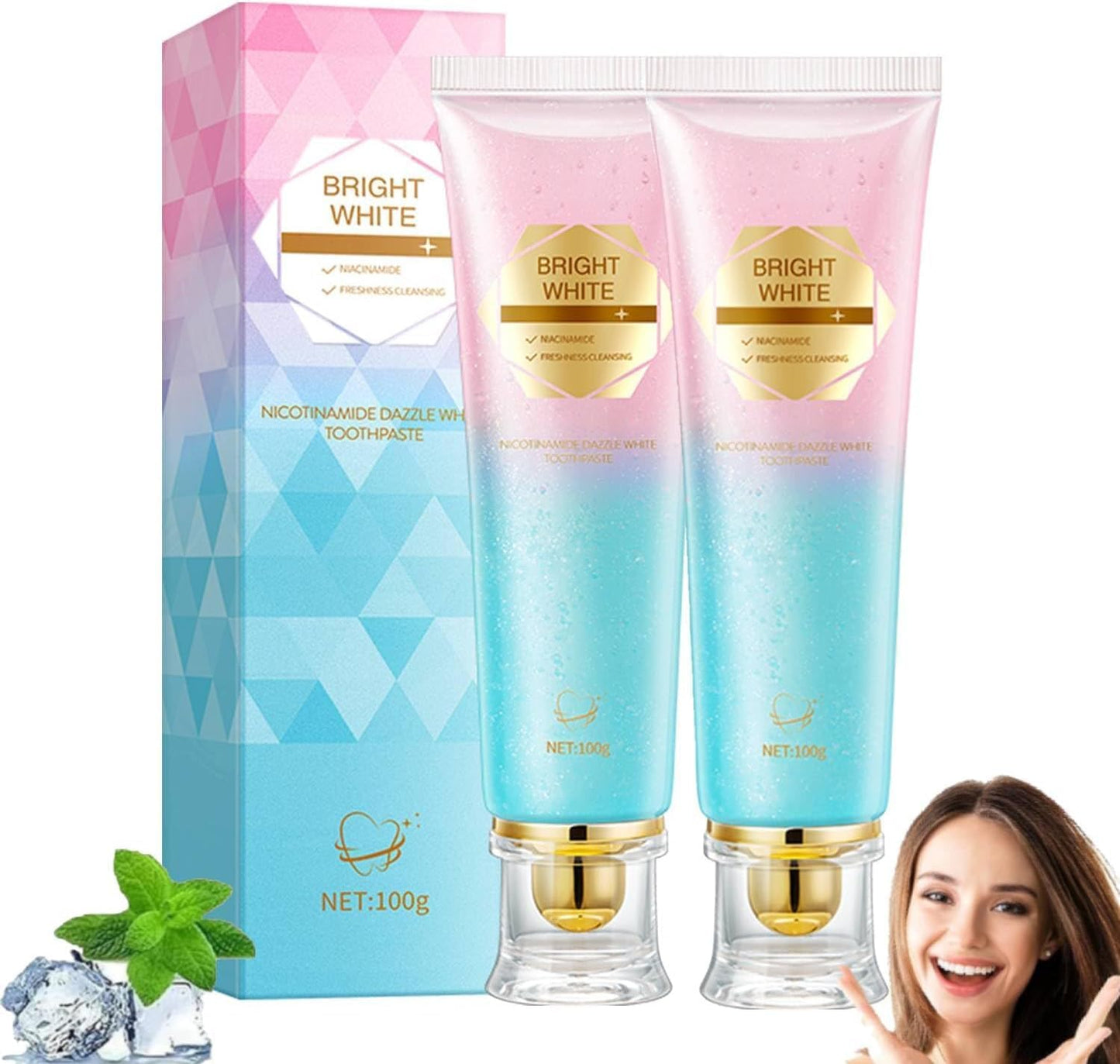 🌸 Dentifrice Blancheur Premium 🌸 معجون تبييض الأسنان الفاخر