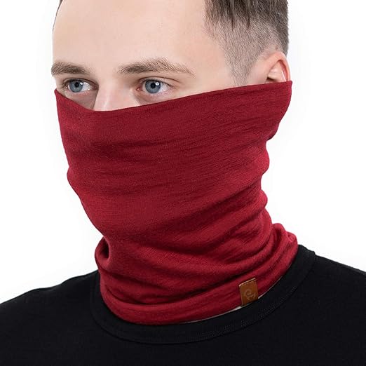 Tour de Cou / Cache-Cou Multifonction Rouge - Chaleur & Style Dynamique