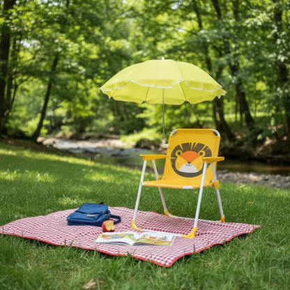 🏖️☀️ Chaise Enfant Parasol كرسي أطفال بمظلة