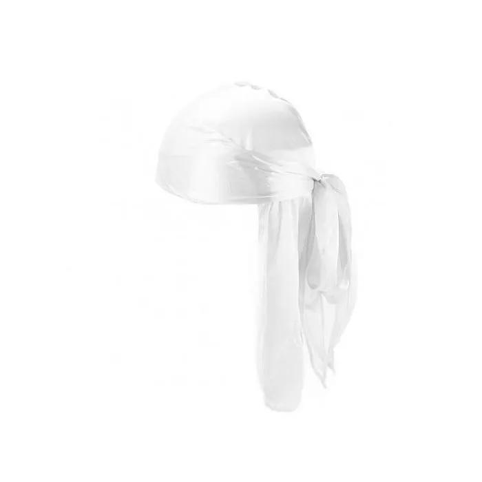 Pack Couple Durags en Satin Blanc - L'Élégance et la Protection Capillaire à Deux