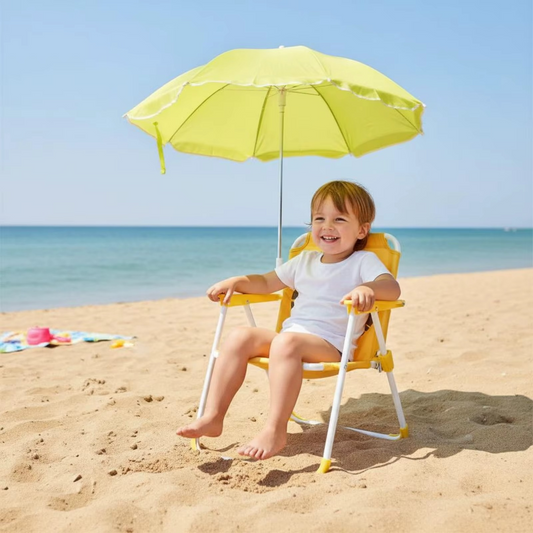🏖️☀️ Chaise Enfant Parasol كرسي أطفال بمظلة