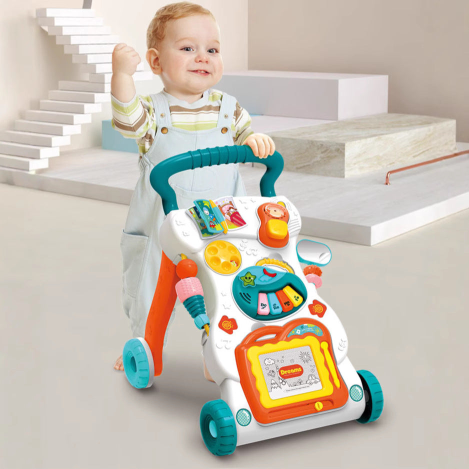🚼🎶 Trotteur Bébé 3-en-1 مشاية أطفال 3×1