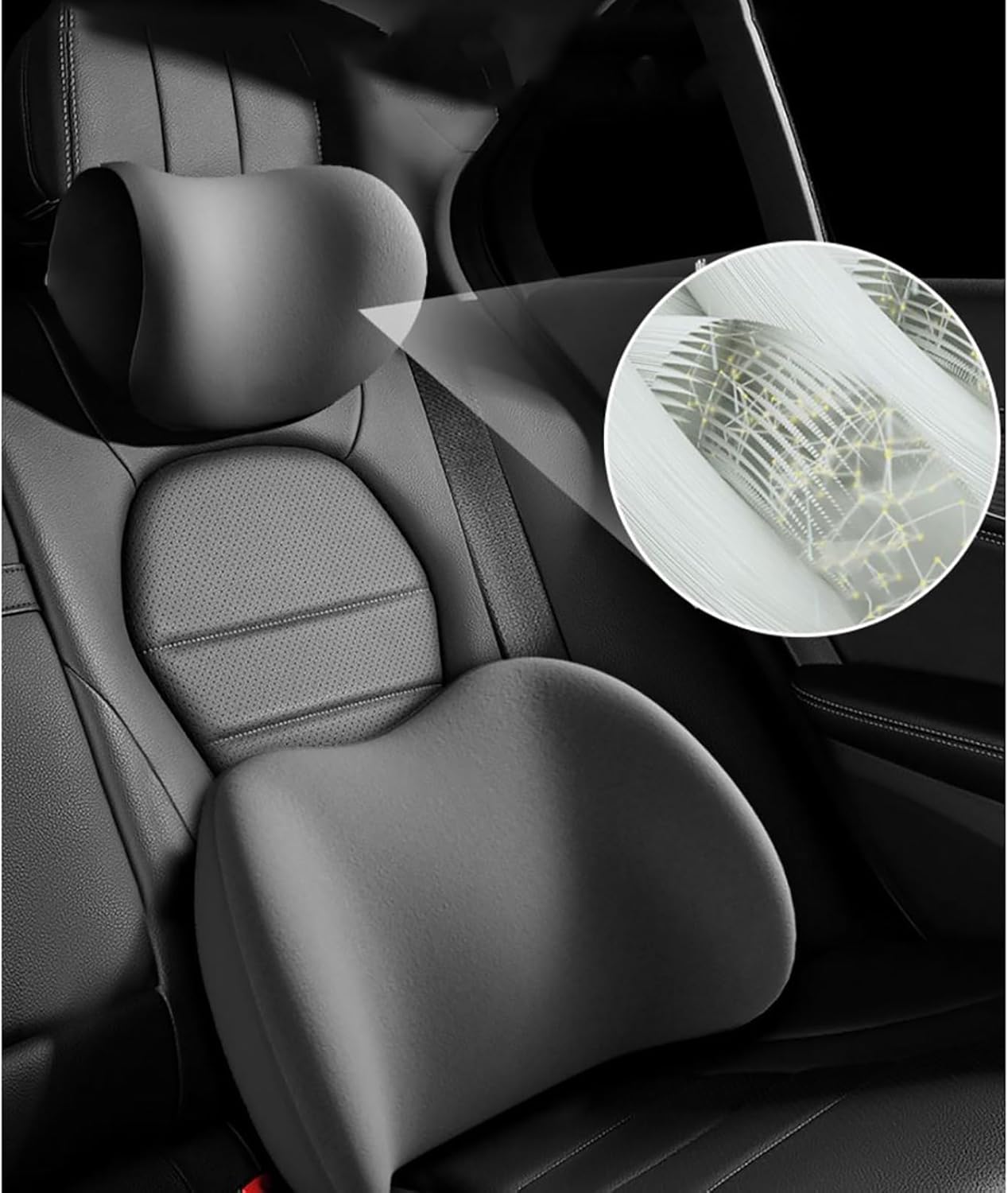 Appuie Tete Coussin Lombaire Voiture pour Dacia Sandero Stepway Duster