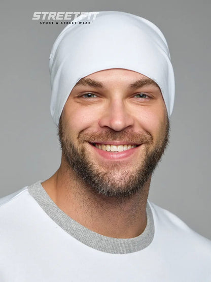 Bonnet "STREETFIT" Unisexe Hiver-Printemps : Pack Bicolore Noir & Blanc