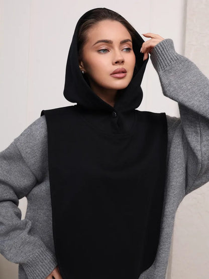 Pack Couvre-Cheveux Noir 6 en 1 – Hood, Headband, Bonnet & Durag | Style Élégant et Confort Quotidien