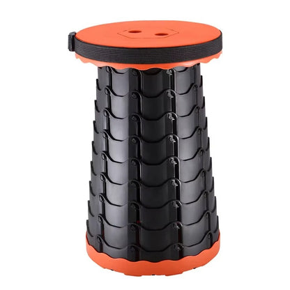 Tabouret Pliant Télescopique Portable, Piste Rétractable, Voyage, Randonnée, Plage, Camping en Plein Air