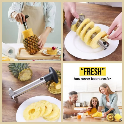 🍍🔪 Trancheur Ananas Inox قطاعة أناناس ستانلس