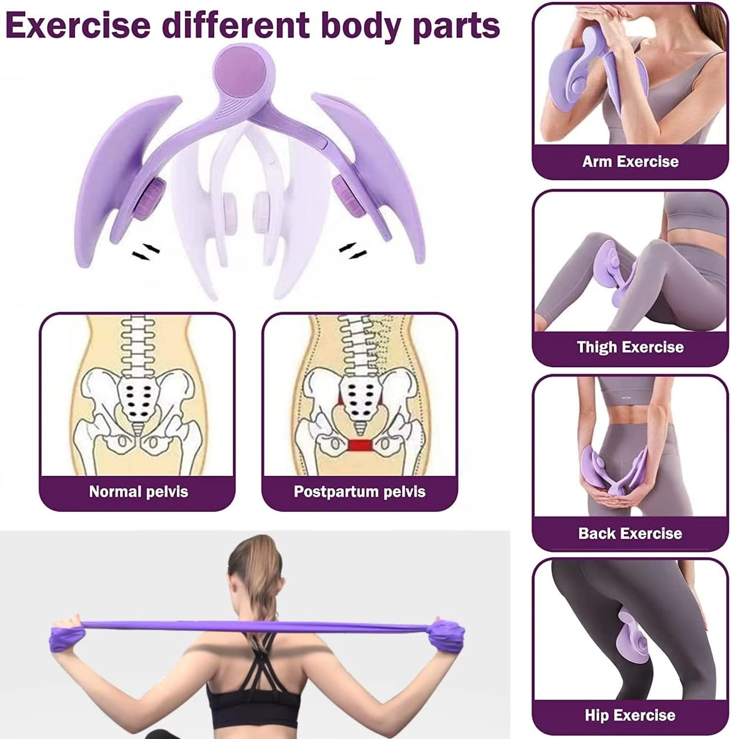 Appareil d'entraînement rotatif pour le plancher pelvien, équipement d'exercice pour les cuisses, entraînement des cuisses, exercices de fitness, prix des organes génitaux post-partum