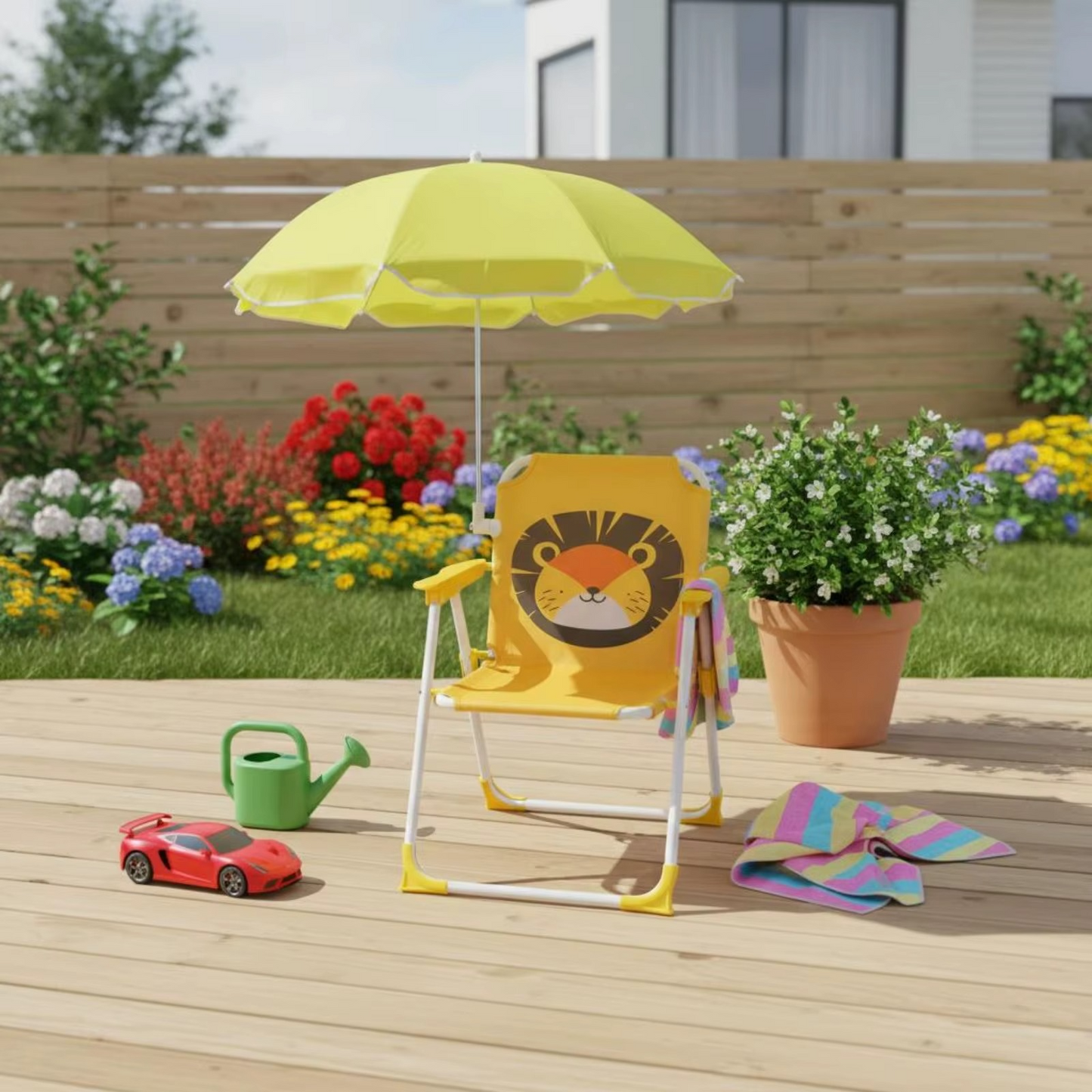 🏖️☀️ Chaise Enfant Parasol كرسي أطفال بمظلة