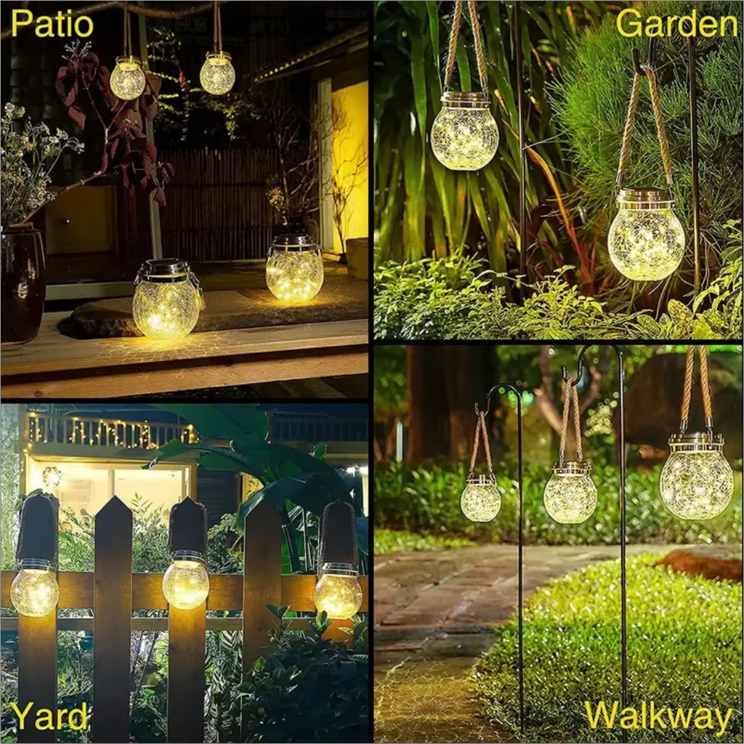 Lampes Solaires Intérieures Et Extérieures Lanterne Solaire, Décoration De Jardin