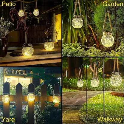 Lampes Solaires Intérieures Et Extérieures Lanterne Solaire, Décoration De Jardin