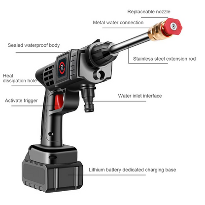 🚗💦 Pistolet Lavage Voiture مسدس غسيل السيارة