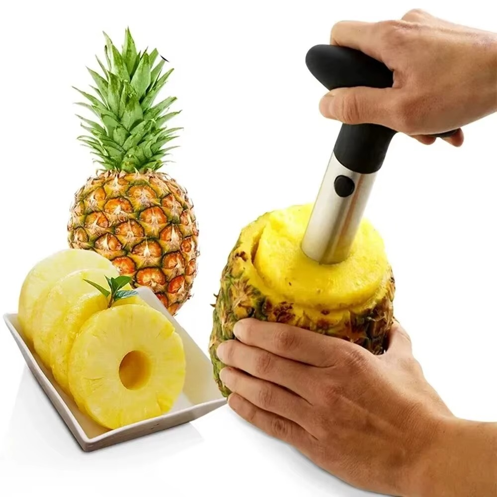 🍍🔪 Trancheur Ananas Inox قطاعة أناناس ستانلس