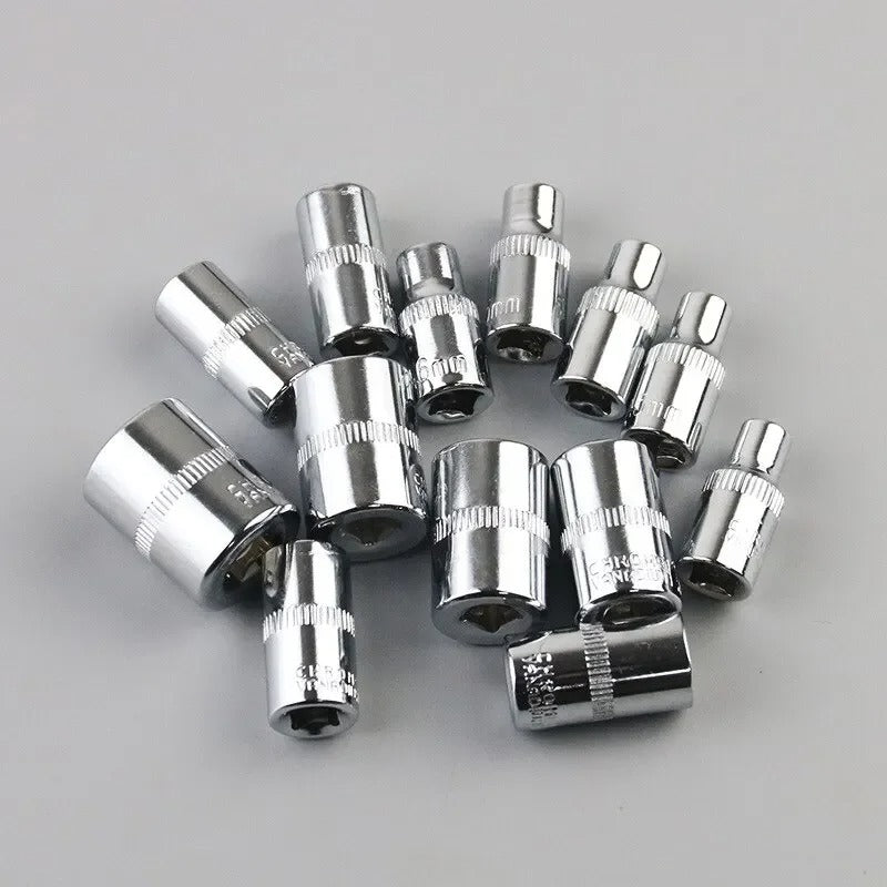 TCFUNDY Ensemble de 46 clés à cliquet combinées (14 clés à douille) pour réparation automobile