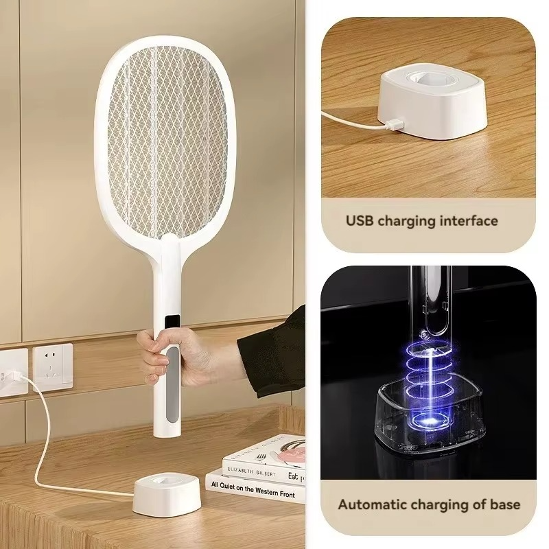 🦟⚡ Raquette Anti-Moustiques مضرب بعوض كهربائي