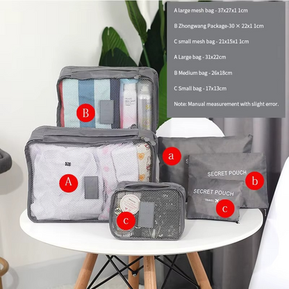 🧳✨ Sacs Rangement Voyage 6 Pcs حقائب تخزين سفر  6 قطع