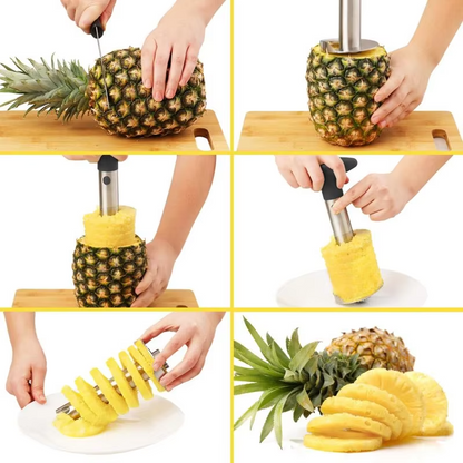 🍍🔪 Trancheur Ananas Inox قطاعة أناناس ستانلس