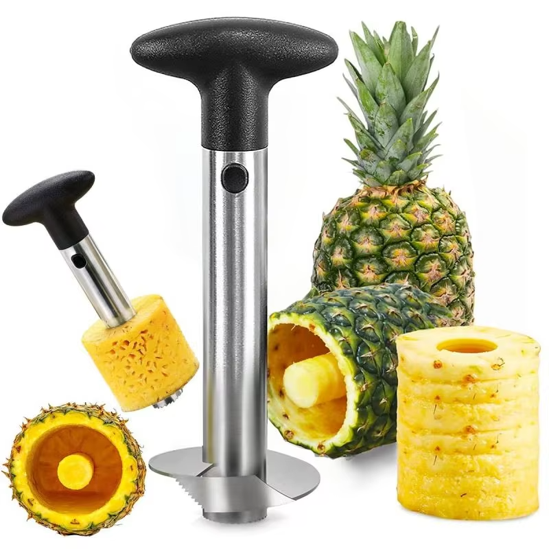 🍍🔪 Trancheur Ananas Inox قطاعة أناناس ستانلس