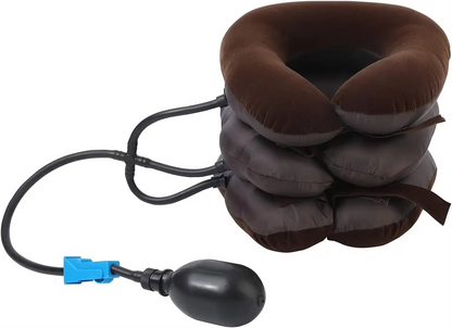 🛏️💆 Coussin Cervical Gonflable وسادة رقبة هوائية