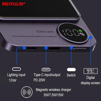 🔋 Power Bank Magnétique 🔋 باور بانك مغناطيسي لاسلكي