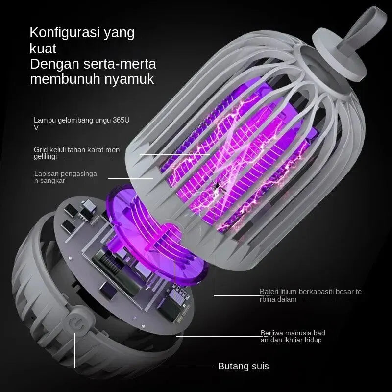 🦟 Lampe Anti-Moustiques 🦟 مصباح قاتل للبعوض
