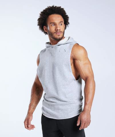 Débardeur à Capuche sans Manches pour Homme - Style Athlétique Décontracté