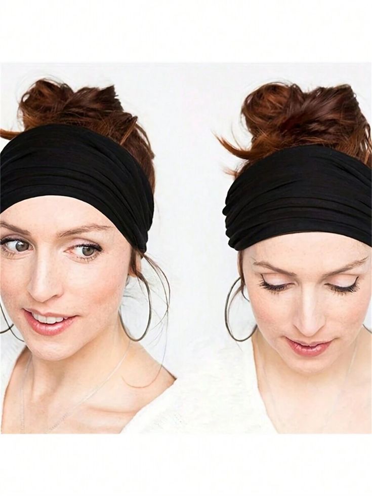 Pack Accessoires Cheveux Noir : Bandeau Sport, Durag Satin et Bonnet Confort