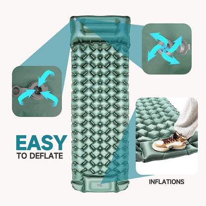 🏕️ Matelas Camping Gonflable 🏕️ مرتبة تخييم قابلة للنفخ