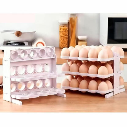 🥚 Organiseur Œufs Premium 🥚 منظم البيض متعدد الطبقات