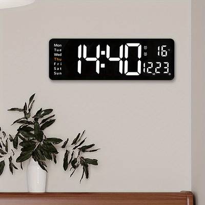 🕒 Horloge LED Intelligente 🕒 ساعة LED رقمية ذكية