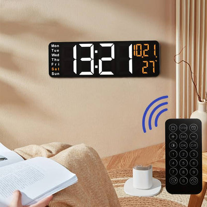 🕒 Horloge LED Intelligente 🕒 ساعة LED رقمية ذكية