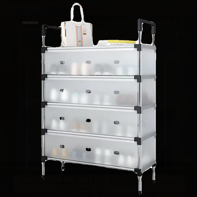 Étagère à chaussures multicouche Simple, support de rangement pour organisateur ménager