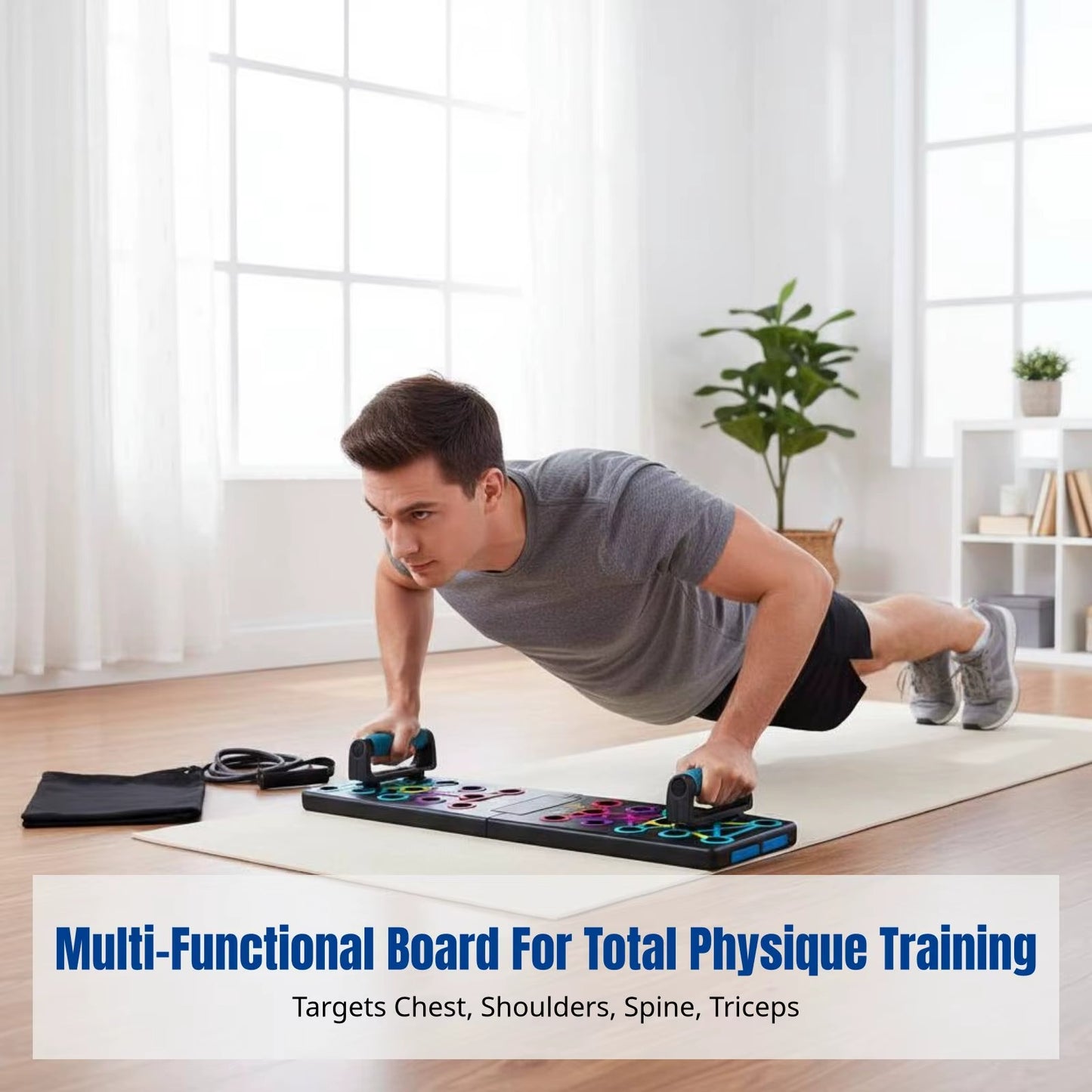 💪 Planche Push-Up Pro لوح تمارين الضغط الاحترافي 12 في 1