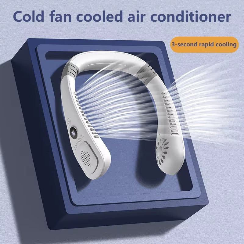 🌬️ Ventilateur de Cou Sans Pales 🌬️ مروحة رقبة محمولة بدون شفرات