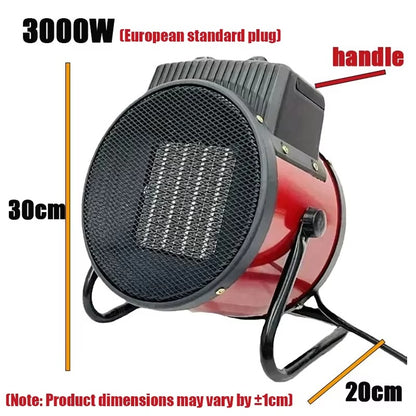 Chauffage Soufflant Industriel Portable – Puissant, Anti-Humidité et Ultra Résistant