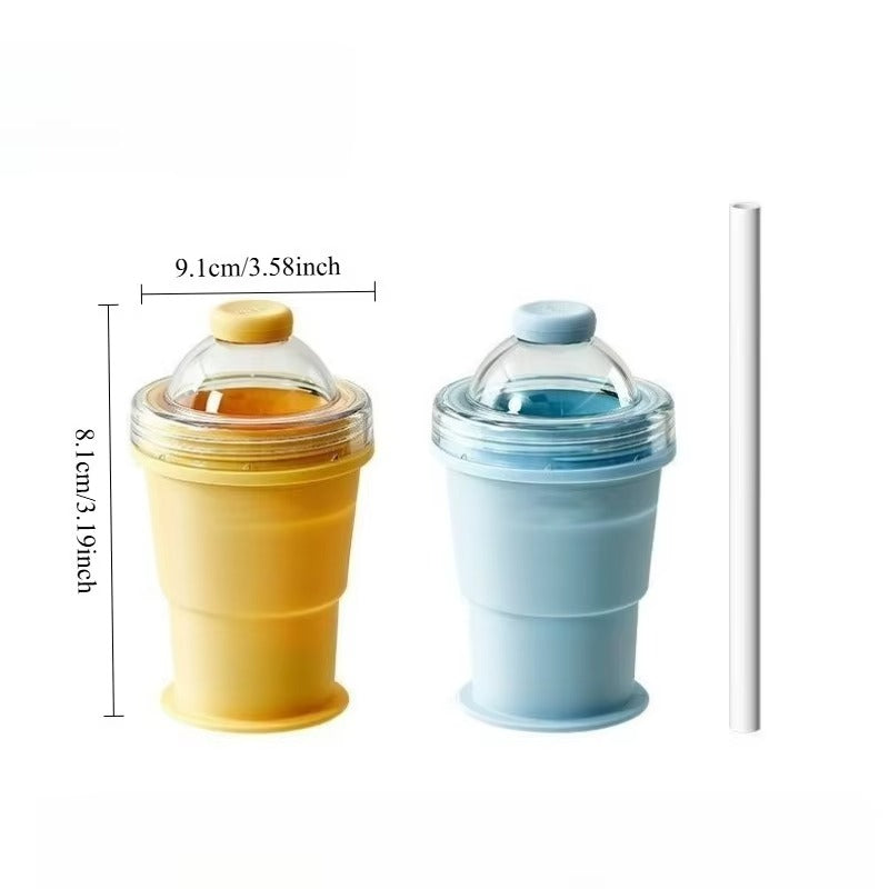 🧊🥤 Gobelet à Glaçons Pliable 2 en 1 كوب مكعبات الثلج القابل للطي 2 في 1