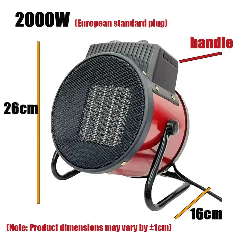 Chauffage Soufflant Industriel Portable – Puissant, Anti-Humidité et Ultra Résistant