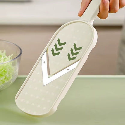 🥒 Mandoline Cuisine Pro قطاعة خضروات احترافية متعددة الشفرات🥒