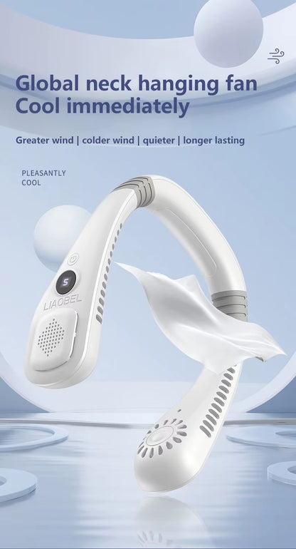🌬️ Ventilateur de Cou Sans Pales 🌬️ مروحة رقبة محمولة بدون شفرات