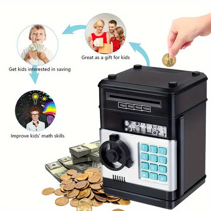 🔐💰 Coffre-fort Électronique Enfant حصالة إلكترونية على شكل خزنة آمنة للأطفال