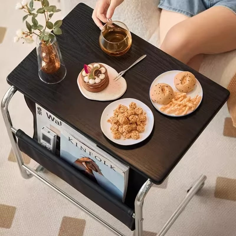 🛋️ Table d'Appoint Mobile 🛋️ طاولة جانبية عصرية