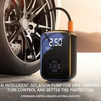🚗 Compresseur d'Air Portable Sans Fil 🚗 مضخة هواء محمولة لاسلكية
